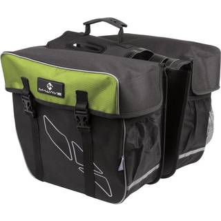 M-Wave dobbelt cykeltaske, sort