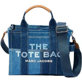 The Denim Small Tote Bag, Blue Denim