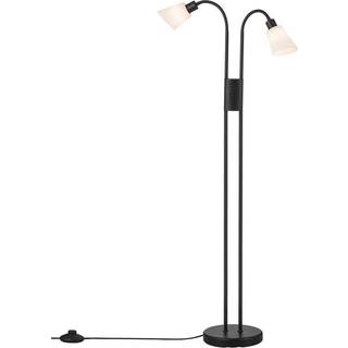 Molli Dobbelt Gulvlampe - Sort