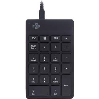 R-Go Break Numerisk Tastatur, sort