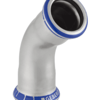 Bøj 45Gr Rf 35Mm M/M Mapress Geberit