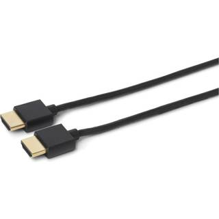 MicroConnect Ultra Slim 4K HDMI kabel, 2m, sort