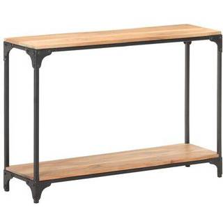 konsolbord 110x30x75 cm massivt akacietræ