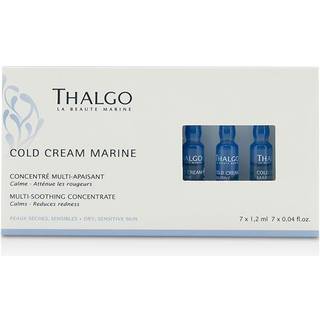 Thalgo Cold Cream Marine Multi-Sooting Concentrate Genoprettelses koncentrat til sensitiv og irriteret hud 7x1.2 ml - 7x1.2 ml