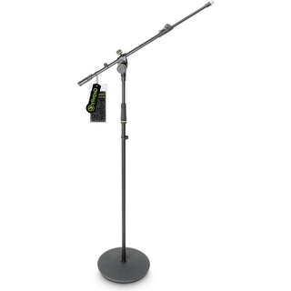 Gravity Mikrofonstativ m. Rund Base