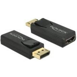 Delock Displayport 1.2 til HDMI adapter - 4K - Sort