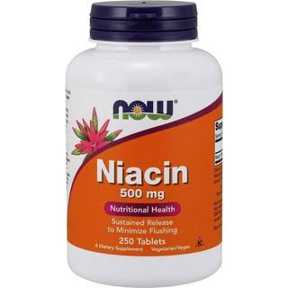 Niacin, 500 mg - 250 tabletter