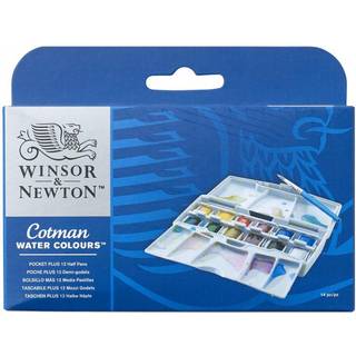 WINSOR Cotman watercolour pocket box plus