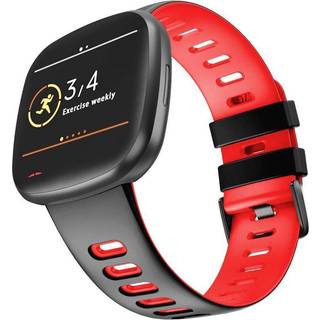 Twin Sport Armbånd Fitbit Sense - Lyserød/hvid