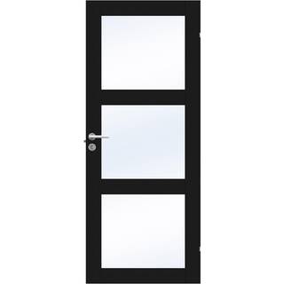 Massiv Swedoor, Unique GW03L, Sort eg, Advance-line, 82,5 X 204 - M9X21