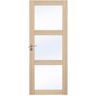 Massiv Swedoor, Unique GW03L, Hvidpigmenteret eg, Advance-line, 92,5 X 194 - M10X20