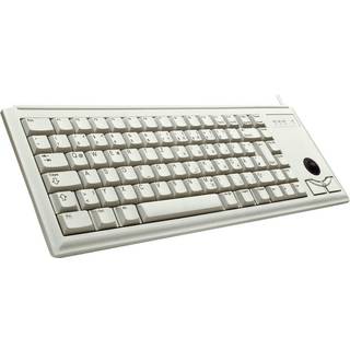 Cherry Compact-Keyboard G84-4400 - keyboard - English - light grey Input Device - Tastatur - Engelsk - Grå