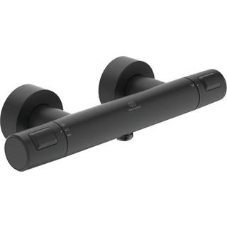 Ideal Standard Ceratherm T25 Brusetermostat Silk Black - mat sort