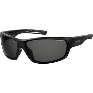 Polaroid Unisex PLD 7029/S 807/M9 Solbriller Plast Sort Grå Firkantet Polariseret