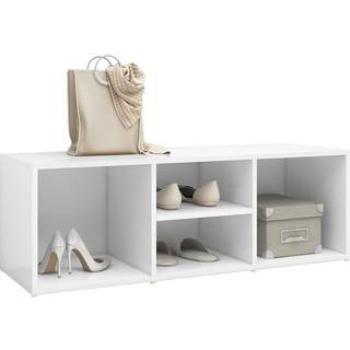 skoreol 105x35x35 cm konstrueret træ betongrå