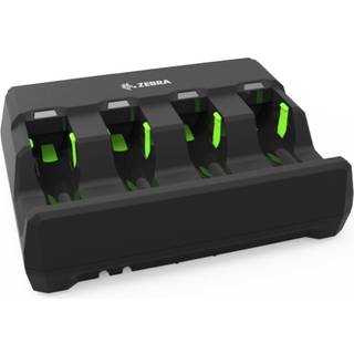 Zebra 4-slot batteri ladestation