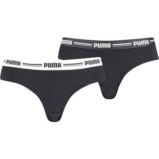 Puma 2-pak Logo Waistband Brazilian - Black - Medium * Kampagne *