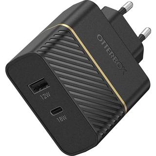 OtterBox USB-A 12W + USB-C 18W Dual Port Adapter