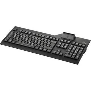 Fujitsu KB SCR - Tastatur - Sort