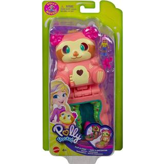 Polly Pocket Flip & Find Sloth Compact