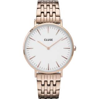 Cluse CW0101201024 La Boheme Hvid/Rosaguldtonet stål Ø38 mm