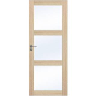 Massiv Swedoor, Unique GW03L, Hvidpigmenteret eg, Advance-line, 62,5 X 204 - M7X21