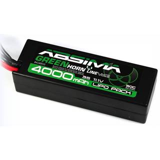 Absima - 4140010 - 11.1V Lipo batteri med 4000 mAh, 50C i Hardcase med Deans stik