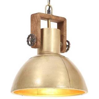 Industriel Hængelampe 25 W Rund 40 Cm E27 Farvet - Hvid / Ø 30 cm