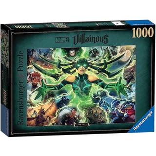 Ravensburger Puslespil Marvel Villainous Hela 1000 Brikker