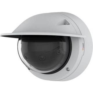 Axis Communications Panorama Kamera 01819-001 Überwachungskamera mit 14 Megapixel Auflösung. professionelle Kamera für außen - weiß