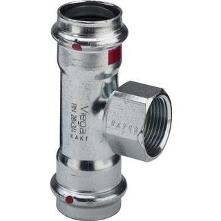 Viega Prestabo T-stykke 42 x 3/4" x 42 mm forzinket stål