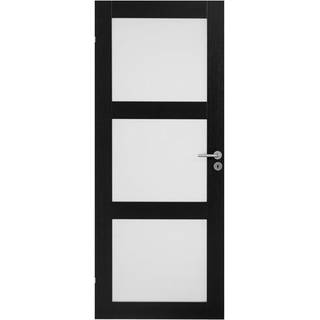Massiv Swedoor, Unique GW03L, Sort eg, Advance-line, 62,5 X 194 - M7X20