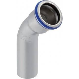Geberit Mapress bøjning rustfri 45° 35 mm med nippel