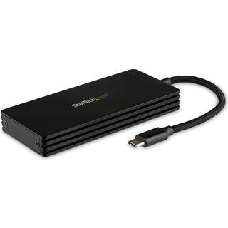 StarTech.com SM21BMU31CI3 drevkabinet SSD kabinet Sort M.2