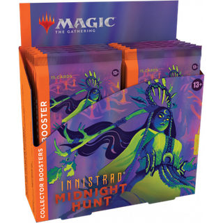 Innistrad Midnight Hunt Collector Booster Box Display