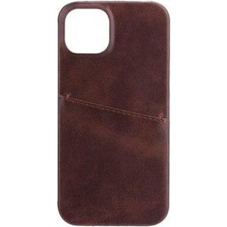ONSALA Mobile Cover Brown with Cardpocket iPhone 13