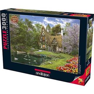 Perre Group Spring Lake Cottage Jigsaw Puzzle (3000-stykke)