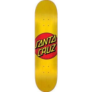 Santa Cruz Classic Dot Skateboard Deck (Yellow Dot)