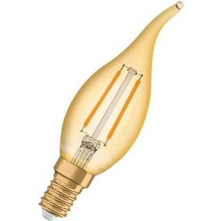 OSRAM Vintage 1906 LED kerte vindstød 2,5W/825 (22W) E14 guld