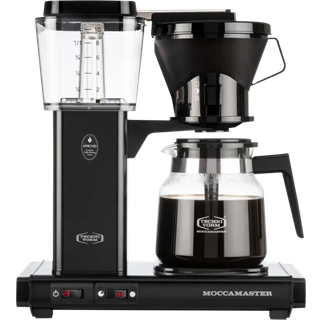 Moccamaster Kaffemaskine Manual Black