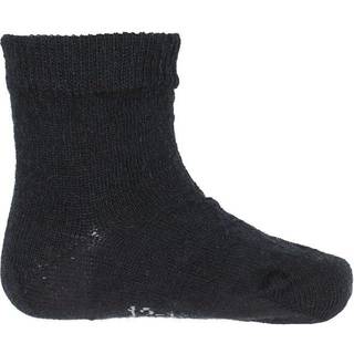 Joha glatte uld strømper sort 31/34