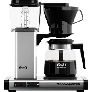 Moccamaster Kaffemaskine Manual Polished Silver