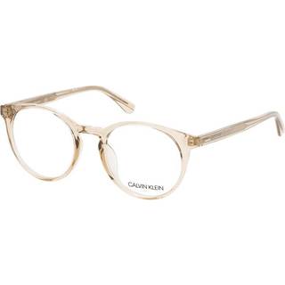 Calvin Klein CK20527 270 49 Briller Mænd Brun - Transparent Beige Brown - 49mm