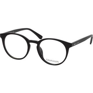 Calvin Klein Unisex CK20527 001 Optiske stel Injiceret Sort Rund Normal Normal