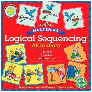 EeBoo: Alt sammen i orden Logisk sekventering af listerniveauer Logisk sekventering Faustation Deducation Fort?lling Logik Uddannelsesv?rkt?j i a