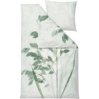 Södahl Organic Oat grass Jade green sengetøj - 140 x 220 cm