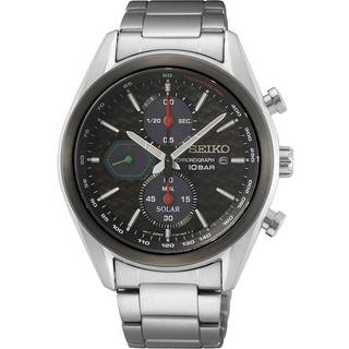 Seiko SSC803P1 Sort/Stål Ø41 mm