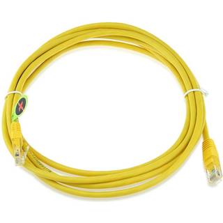 CISCO Yellow Cable for Ethernet, Straight-through, RJ-45, 6 feet