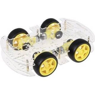 Robotkit - DIY robotbil 4WD, 4,5-9V, 90-300RPM