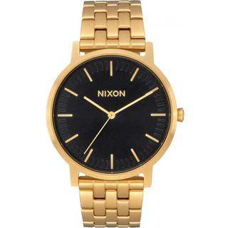 Nixon A10572042-00 Sort/Gul guldtonet stål Ø40 mm